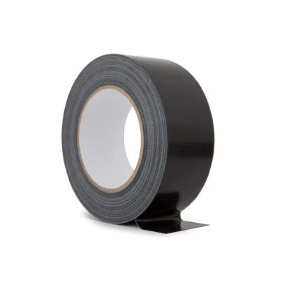 LIVE4GADGETS Duct Gaffer Tape Premium Heavy Duty Waterproof Cloth Gaffa Duck Black 50m
