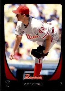 2011 Bowman Roy Oswalt Philadelphia Phillies #163 - Picture 1 of 2