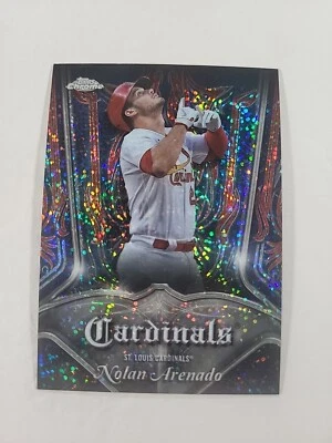 Nolan Arenado 2022 Topps Chrome Pinstriped P-4 St. Louis Cardinals - Image 1 of 3
