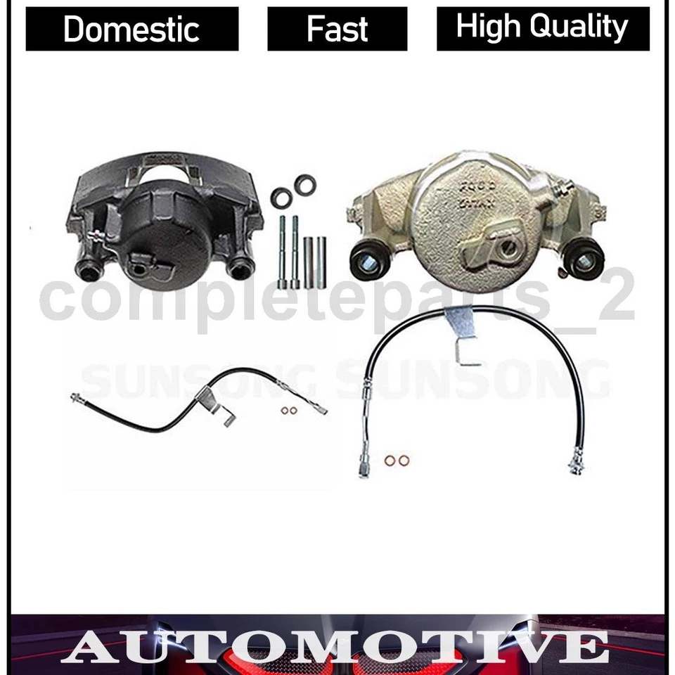 Pinzas delanteras freno manguera hidráulica línea de freno para Chevrolet K2500 6,5 L_ Foto 1 de 4