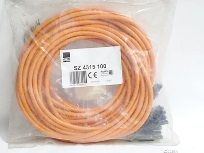 Rittal SZ4315100 SZ 4315100 SZ 4315.100 Anschlussleitung / Inhalt:5 Stück / Neu - Image 1 of 2