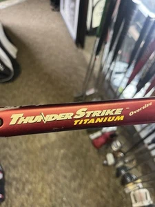 Prince Thunder Strike 110 Tennis Racquet. black/red Needs Strings - Bild 1 von 11