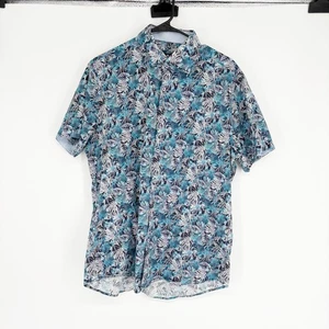 Stone Rose Men’s Tropical Floral Button Down Casual Shirt Size 4 (Large)  - Picture 1 of 7
