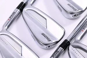 Ping i525 Irons / 4-PW+UW / Red Dot / Regular Plus Flex Project X IO 105 Shafts - Picture 1 of 7