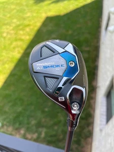 Callaway Ai Smoke HL 8 Hybrid 33° Cypher Forty Ladies Flex 36.25″ NICE - Picture 1 of 9