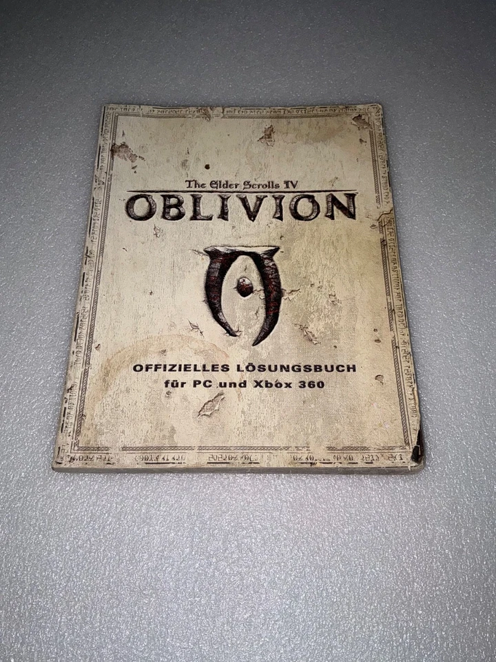 The Elder Scrolls 4 Oblivion Lösungsbuch (German language) not English guide gc - Image 1 of 4