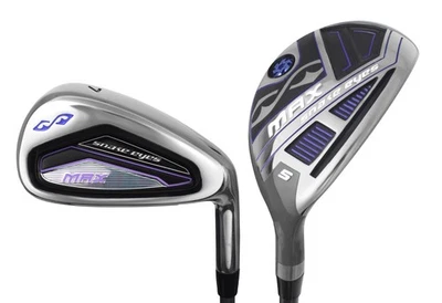 New Snake Eyes Golf Ladies MAX Combo Irons 5/6 Hybrids, 7-PSW/SW - Image 1 of 4