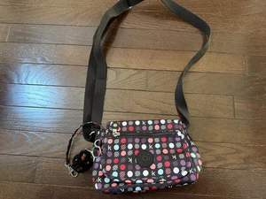 Kipling Boyd Crossbody Bag Navy Multicolor - Picture 1 of 2