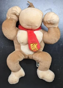 Donkey Kong - Super Mario Brothers - Peluche Oficial Nintendo - 10 pulgadas - DK - Imagen 1 de 4
