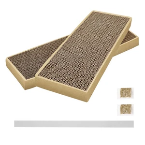 Spleißen Katzenkratzpad: Katzenkratzer für Indoor Katzen und Kätzchen, 2er Pack Katze - Bild 1 von 2