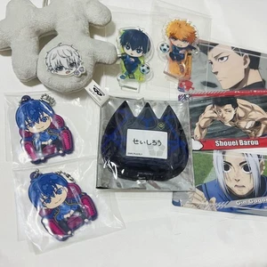 Set carte peluche distintivo Blue Lock Seishiro Nagi Defo gomma bom lotto trendy - Foto 1 di 6