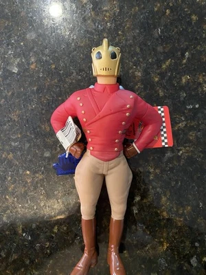 Figura de acción Rocketeer Applause 9 pulgadas con etiquetas originales Dave Stevens 1991 Foto 1 de 3