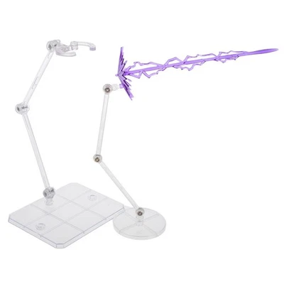  1 Set Action Figure Stand Accessories Plastic Model Figure Includes Stand - Image 1 of 4