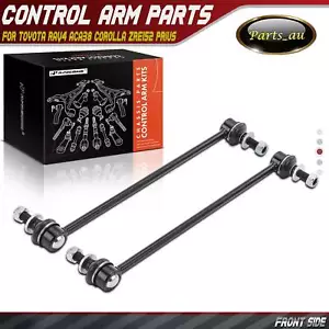 2x Front Stabilizer Sway Bar Links for Toyota RAV 4 ACA38 Corolla ZRE152 Prius - Picture 1 of 10
