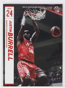 JUSTIN BURRELL (DOLPHINS) -2021 B.LEAGUE Basketball Trading Card 1st Half - Picture 1 of 3