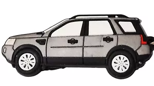 Landrover Land Rover Freelander Serie 2 Sammler Schlüsselring - silber - Bild 1 von 2