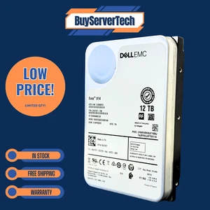 Dell EMC 8JYD7 Seagate Exos X14 12TB SATA 6Gb/s 7.2K 3.5" HDD ST12000NM0128 - Picture 1 of 4