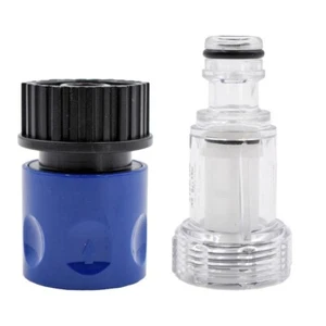 Kit/filtro de conexión rápida de limpieza azul AR lavadora a presión eléctrica universal - Imagen 1 de 5