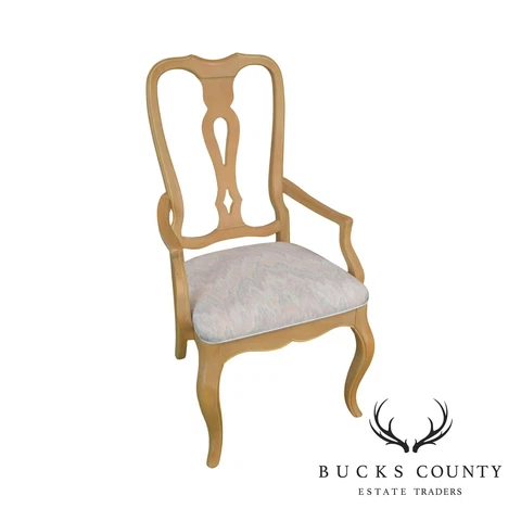 Ethan Allen French Country Maple Armchair Cover