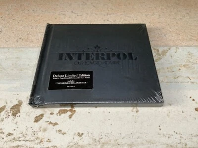 INTERPOL Our Love To Admire US Deluxe Limited Edition CD +poster 2007 PAUL BANKS - Image 1 of 3