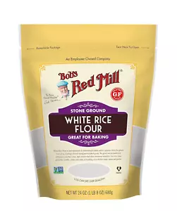 Gluten Free White Rice Flour, 24 Ounce (Pack of 1) - Picture 1 of 12