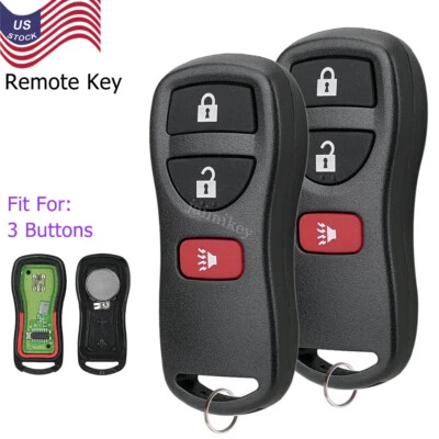 2 For 2003 2004 2005 2006 2007 2008 Infiniti FX35 FX45 Remote Control Key Fob 3B - Image 1 of 4
