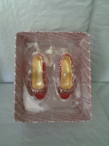 2018 Hallmark - Wizard of Oz - Ruby Slippers - Metal Ornament - New - Dorothy - Picture 1 of 2