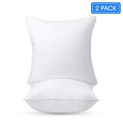Pack of 2 Cushions Filled All Sizes Cushion Pads Inserts Inners Fillers Scatters - Image 1 of 4
