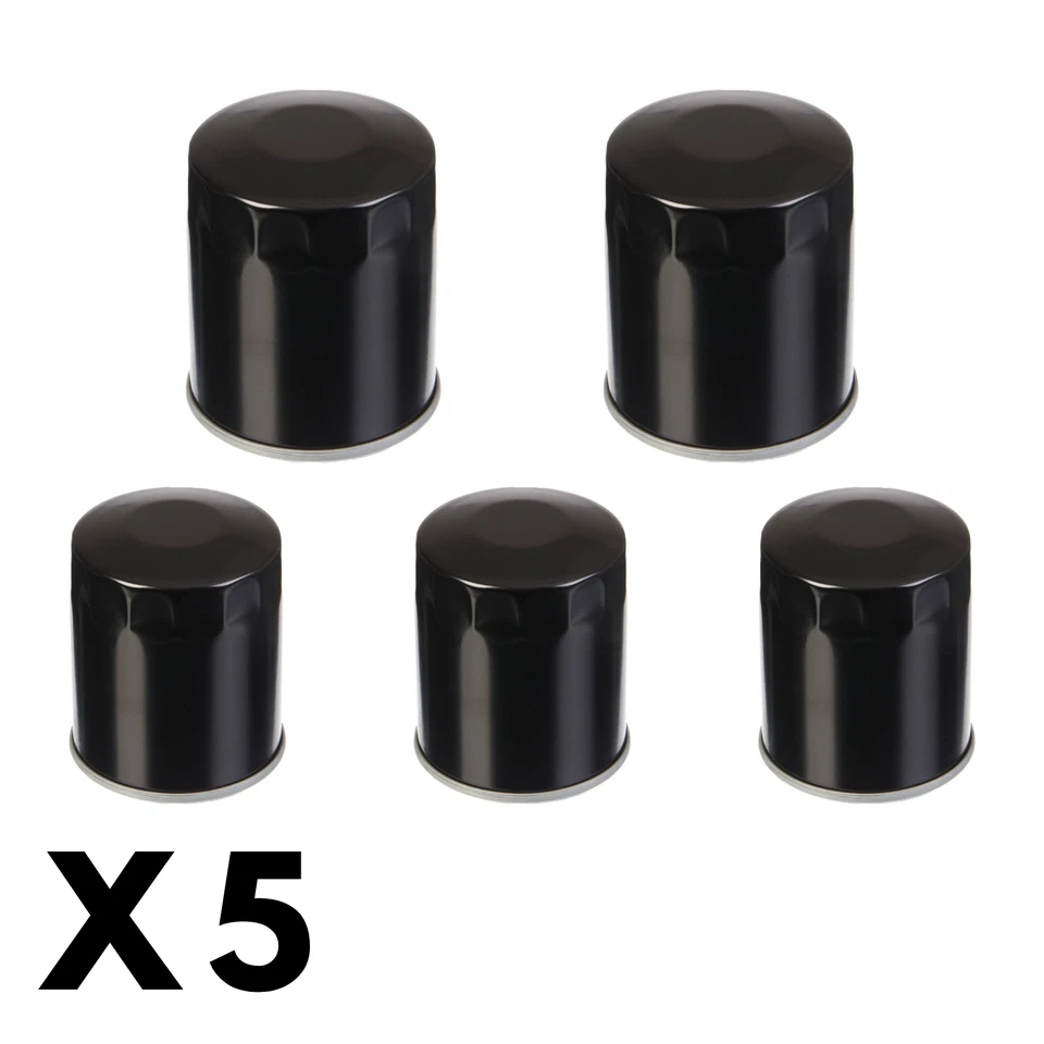 Paquete de 5 filtros de aceite blancos para Harley XL 1200L Sportster Low 2006-2011 Foto 1 de 1