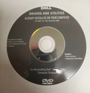 Dell Drivers And Utilities For Dell Vostro 220s, K608F, Rev. A00, September 2008 - Picture 1 of 2