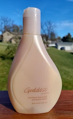 Gel de ducha perlado Avon Goddess 6,7 fl oz - Nuevo sellado Nuevo de Lote Antiguo descontinuado Foto 1 de 4