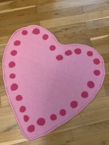 IKEA Vitaminer Hjärtja Rosa Herz Kinder Teppich Läufer Pink (1 von 2) Top Deko - Bild 1 von 6