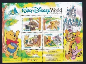 Canada 1996 Winnie the Pooh, MNH souvenir sheet, sc#1621b - Picture 1 of 1