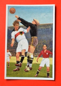 Franck Olympia 1928 Fußball-Deutschland-Schweiz 4:0 Sechehaye-Hornauer ungeklebt - Bild 1 von 2