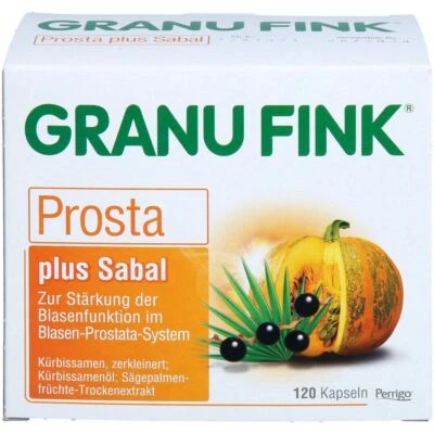 OMEGA PHARMA DEUTSCHLAND GMBH GRANU FINK Prosta plus Sabal Hartkapseln 120 St PZN10318111