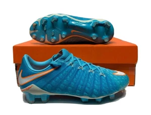 Botines de fútbol WMNS Nike Hyervenom Phantom III FG polarizados azules blancos 881543-414 - Imagen 1 de 13