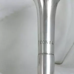 TrumpetConn 4 mouthpiece new silver plate , nice. Vintage . - Picture 1 of 6