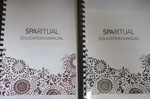 SpaRitual Education Manuals Parts One & Two Manicure Pedicure & Body Rituals - Imagen 1 de 3