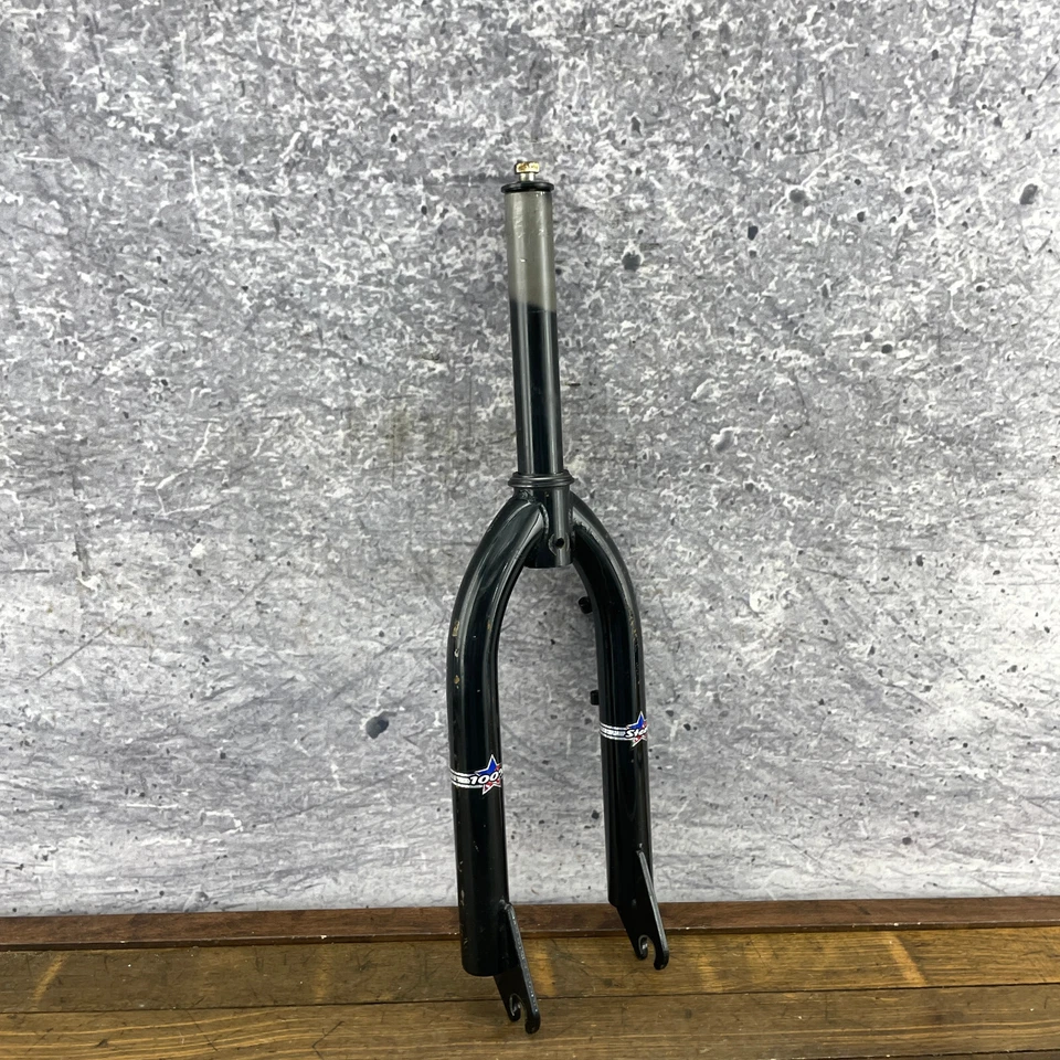 Schwinn BMX Fork 1 1/8 Threadless Old School BMX Hydromatic Black 20 in OG 1990s - Image 1 of 4