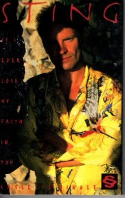 Sting If I Ever Lose My Faith In You 1993 Classic Rock Cassette Tape Single Pop - Image 1 of 2
