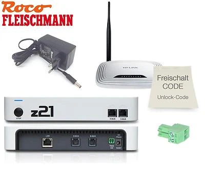 Roco / Fleischmann 10825 z21 Start + Roco 10814 z21 WLAN Package - NEW - Image 1 of 2