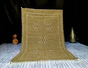 Beni Ourain Rug Kilim Boho Moroccan Rugs Authentic Wool Berber Carpet Handmade 