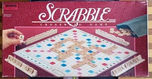 Scrabble Crossword Game #17 1989 *Missing Bag* Have Rest of Pieces Light Wear - Imagen 1 de 4