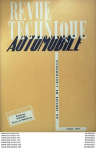 Revue Technique Automobile Renault 4cv Dodge Marchal 47#1950 - Bild 1 von 11