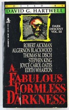 A Fabulous Formless Darkness, Dark Descent 3 1992 Tor Books PB Horror