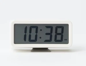 MUJI Digital Clock Alarm Function MJ-DCSW1 / Small W120×D48×H61mm(4.7×1.8×2.4in) - Picture 1 of 4