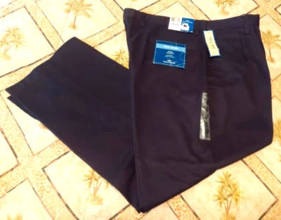 Pantalones Dockers Para Hombre Talla 38 X 29 Chinos Confort Relajados Negros NUEVO con Imperfección Foto 1 de 4
