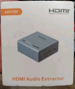 HDMI Audio extractor HDMI with Optical + 3.5mm Stereo Audio Extractor Converter - Picture 1 of 8