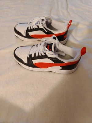 Puma Rebound Joy Low Top Shoes 393833-04 Red & Black Youth 4.5 NWOT - Image 1 of 4