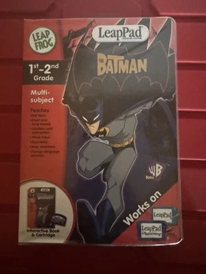 Leap Frog Leap Pad Game Batman Multi Subject Sealed Never Opened - Image 1 of 4